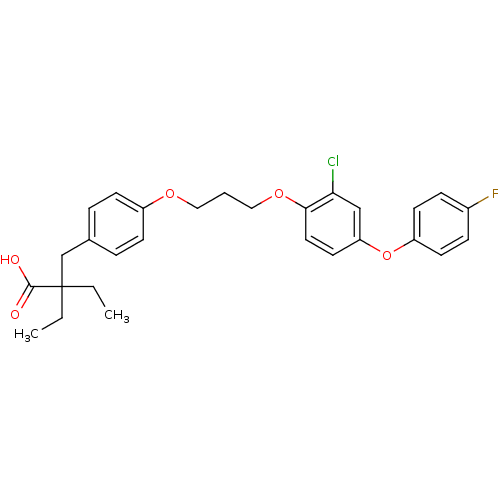 Chemical structure of BindingDB Monomer ID 50179829