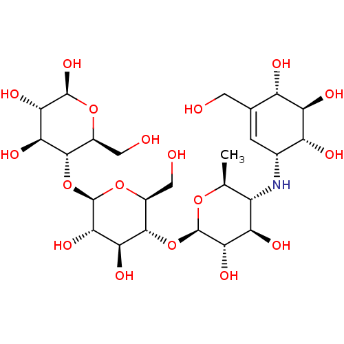 Chemical structure of BindingDB Monomer ID 50180587