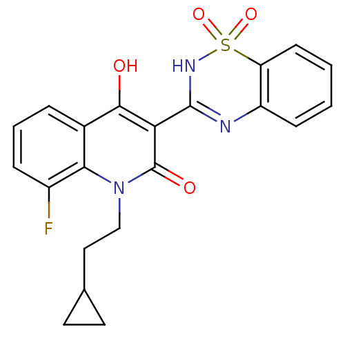 Chemical structure of BindingDB Monomer ID 50181656