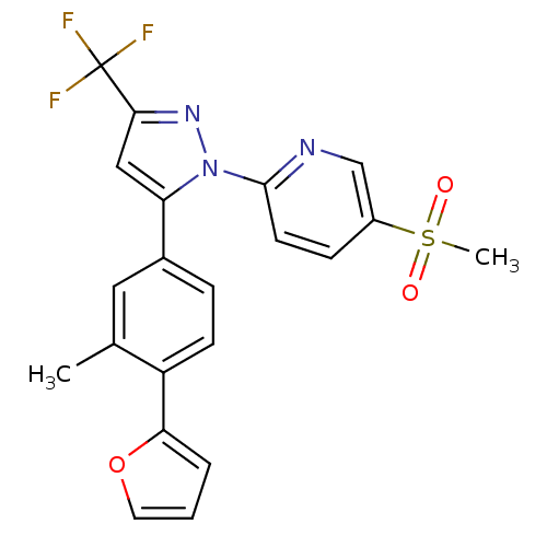 Chemical structure of BindingDB Monomer ID 50182338