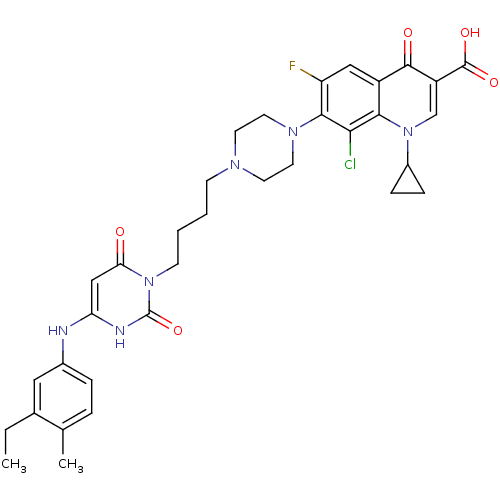 Chemical structure of BindingDB Monomer ID 50182666