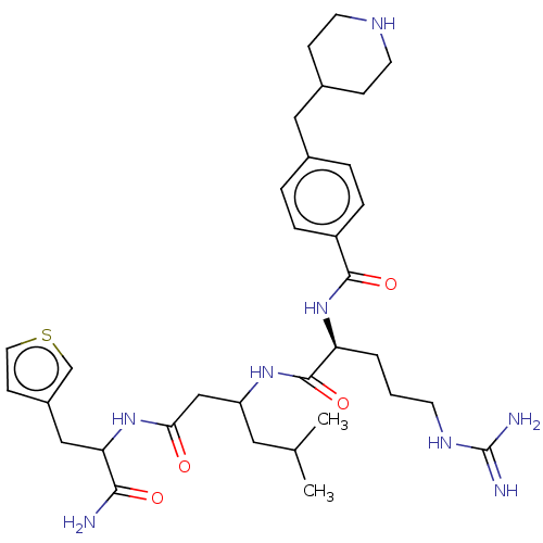Chemical structure of BindingDB Monomer ID 50182733
