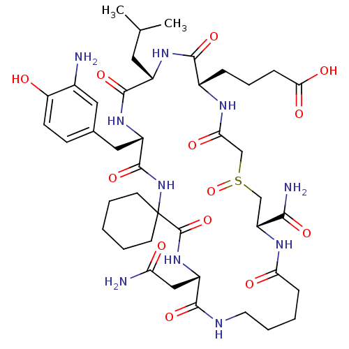Chemical structure of BindingDB Monomer ID 50183432