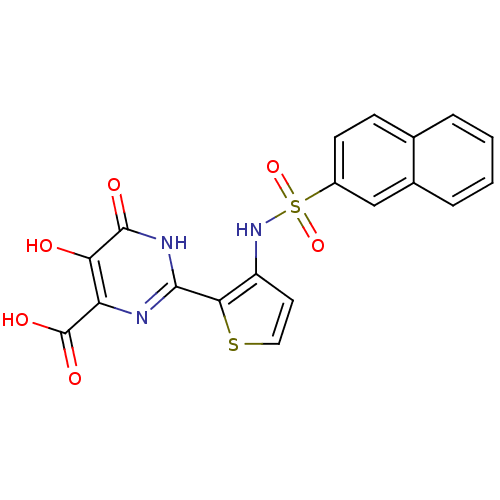Chemical structure of BindingDB Monomer ID 50183512