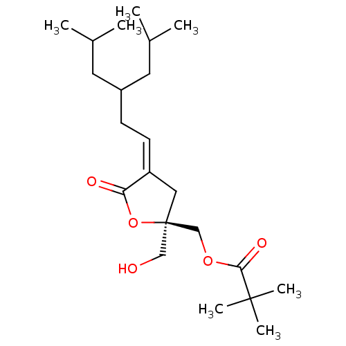 Chemical structure of BindingDB Monomer ID 50184391