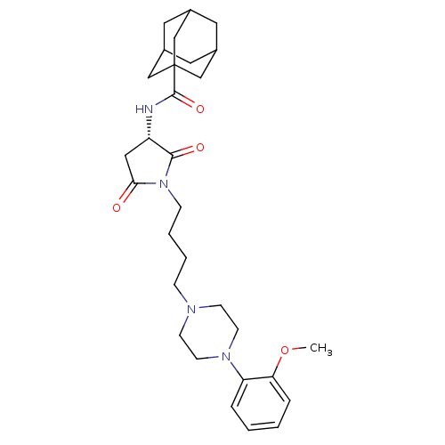 Chemical structure of BindingDB Monomer ID 50186236