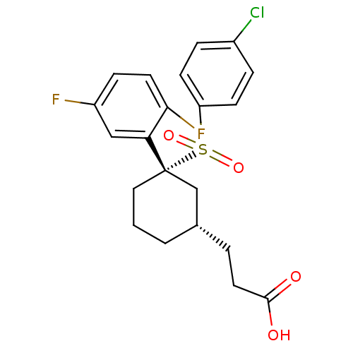 Chemical structure of BindingDB Monomer ID 50186584