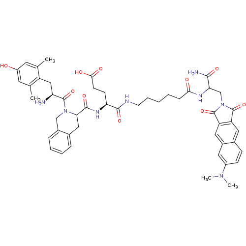 Chemical structure of BindingDB Monomer ID 50188534
