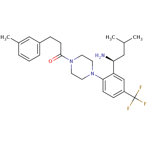 Chemical structure of BindingDB Monomer ID 50189215