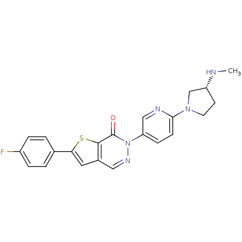 Chemical structure of BindingDB Monomer ID 50189594