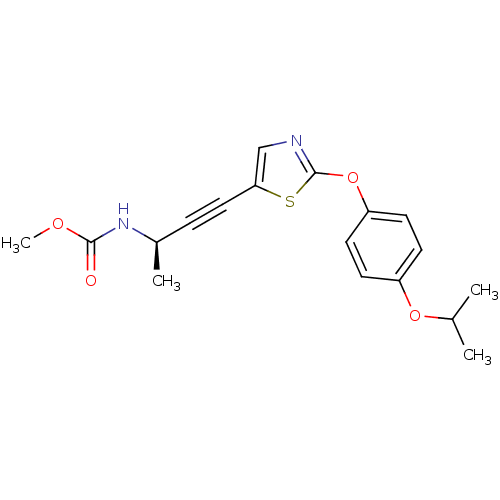 Chemical structure of BindingDB Monomer ID 50189625