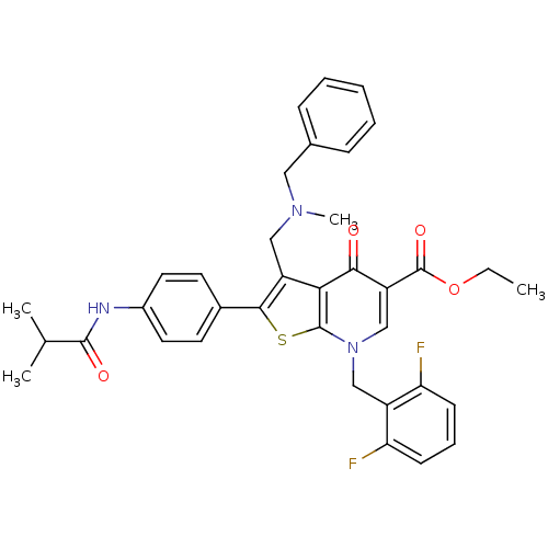 Chemical structure of BindingDB Monomer ID 50189723