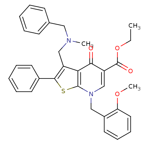 Chemical structure of BindingDB Monomer ID 50189737