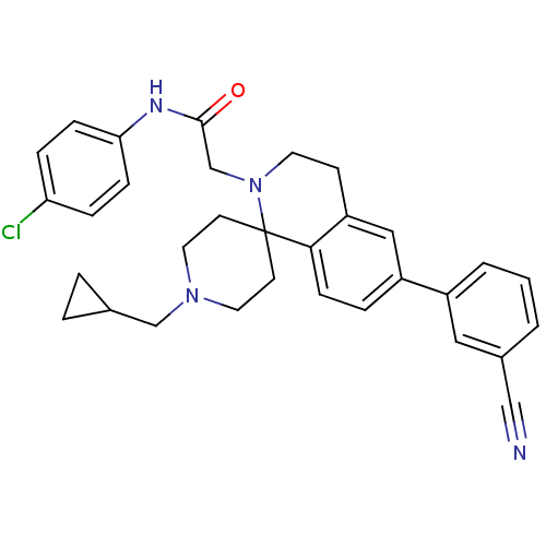 Chemical structure of BindingDB Monomer ID 50190854