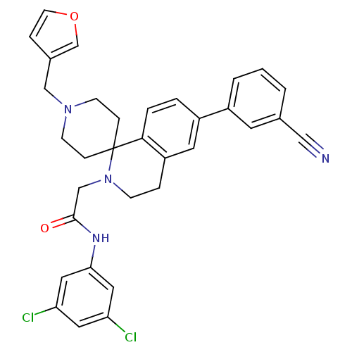 Chemical structure of BindingDB Monomer ID 50190875