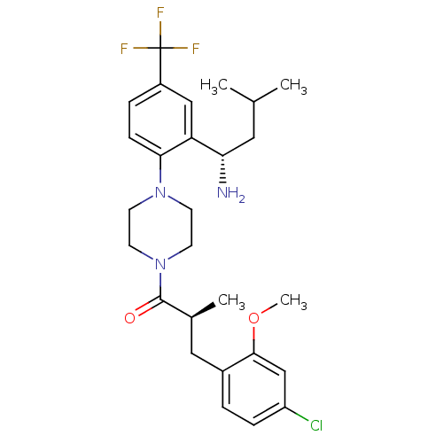 Chemical structure of BindingDB Monomer ID 50191018