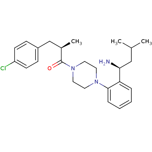 Chemical structure of BindingDB Monomer ID 50191027