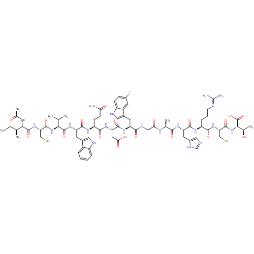 Chemical structure of BindingDB Monomer ID 50191374