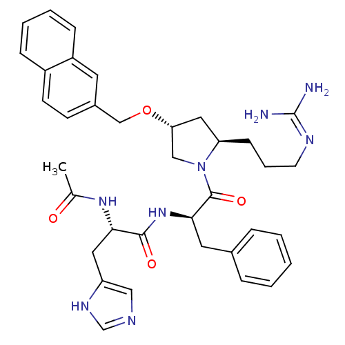 Chemical structure of BindingDB Monomer ID 50191575