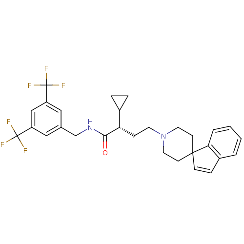 Chemical structure of BindingDB Monomer ID 50191800