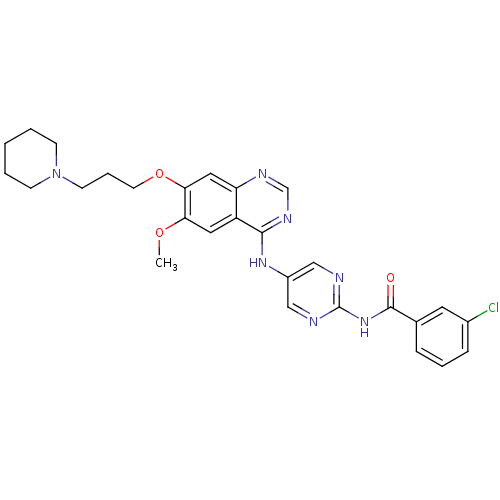 Chemical structure of BindingDB Monomer ID 50192281