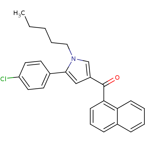 Chemical structure of BindingDB Monomer ID 50192587
