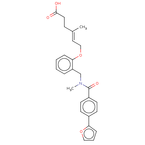 Chemical structure of BindingDB Monomer ID 50192829