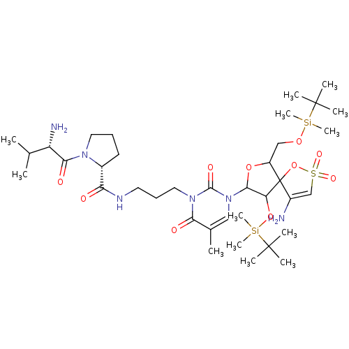 Chemical structure of BindingDB Monomer ID 50193555