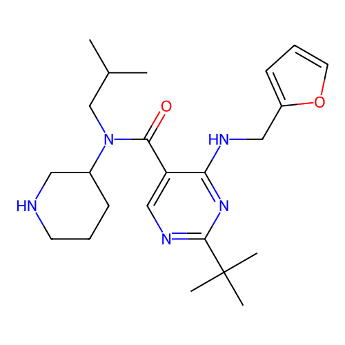 Chemical structure of BindingDB Monomer ID 50195228