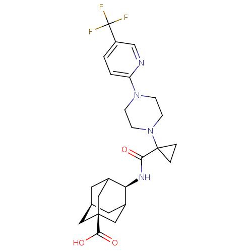 Chemical structure of BindingDB Monomer ID 50195296