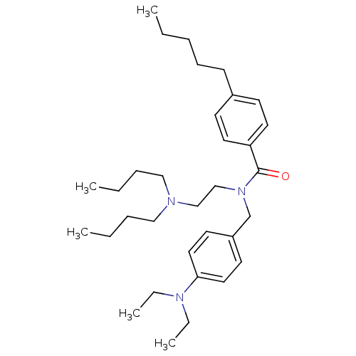 Chemical structure of BindingDB Monomer ID 50195421