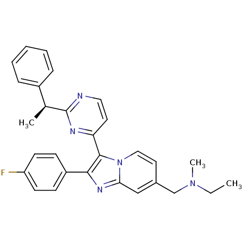 Chemical structure of BindingDB Monomer ID 50195439