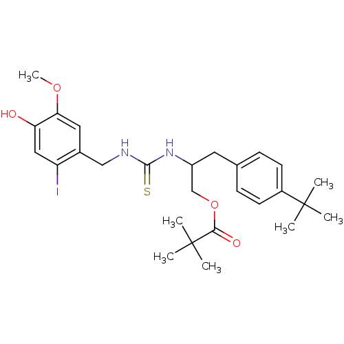 Chemical structure of BindingDB Monomer ID 50196347