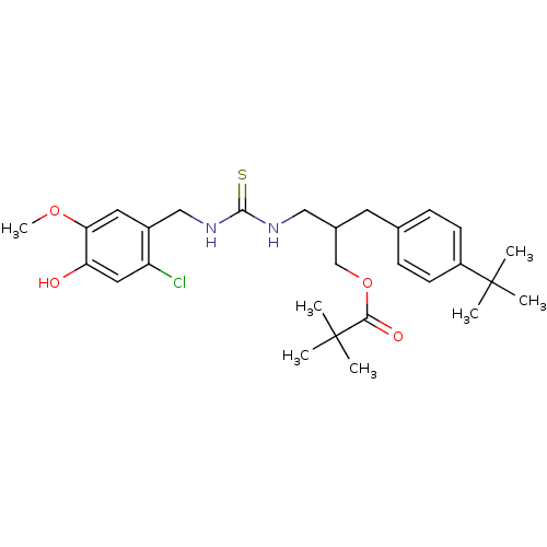 Chemical structure of BindingDB Monomer ID 50196366