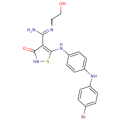 Chemical structure of BindingDB Monomer ID 50196373