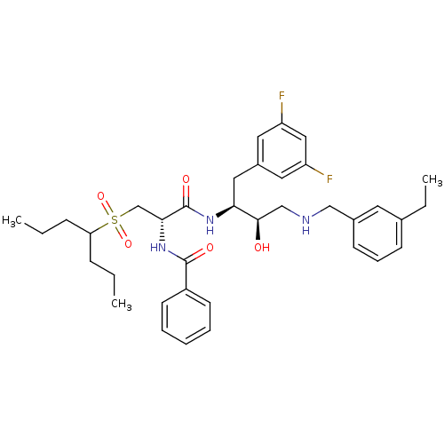 Chemical structure of BindingDB Monomer ID 50196732