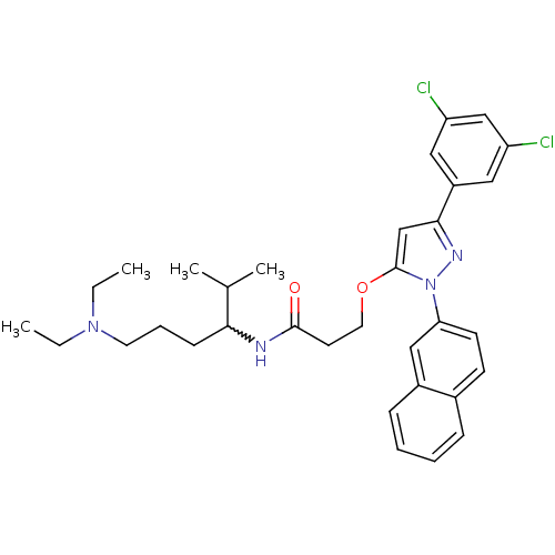 Chemical structure of BindingDB Monomer ID 50197982