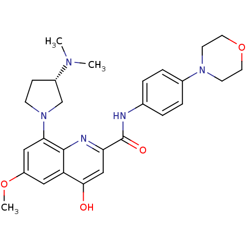 Chemical structure of BindingDB Monomer ID 50199557