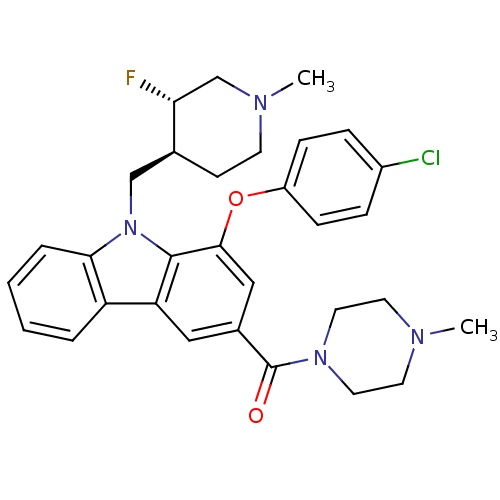 Chemical structure of BindingDB Monomer ID 50199574