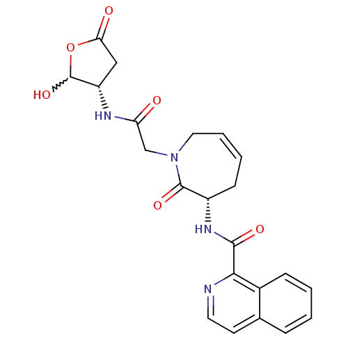 Chemical structure of BindingDB Monomer ID 50199765