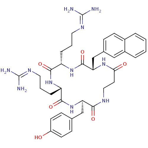 Chemical structure of BindingDB Monomer ID 50202344
