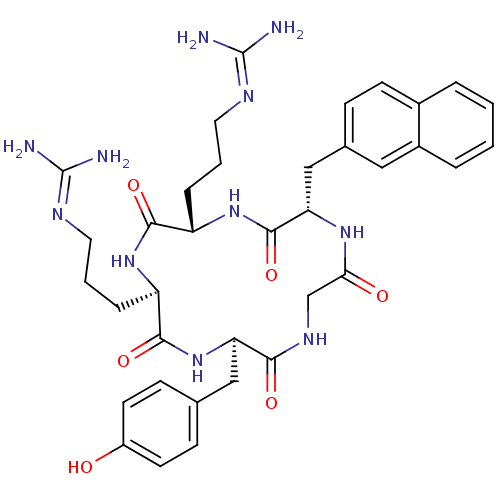 Chemical structure of BindingDB Monomer ID 50202346
