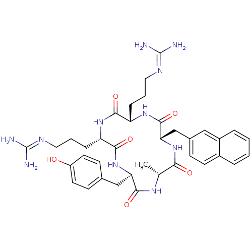 Chemical structure of BindingDB Monomer ID 50202359