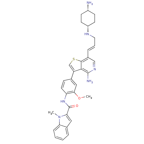 Chemical structure of BindingDB Monomer ID 50202735