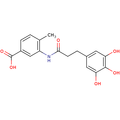 Chemical structure of BindingDB Monomer ID 50205371