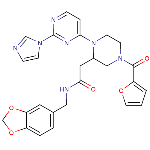 Chemical structure of BindingDB Monomer ID 50205909
