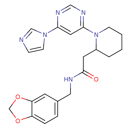 Chemical structure of BindingDB Monomer ID 50205936