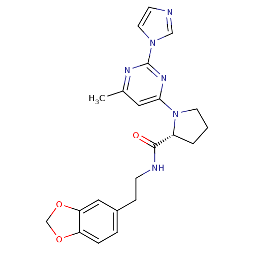 Chemical structure of BindingDB Monomer ID 50205947