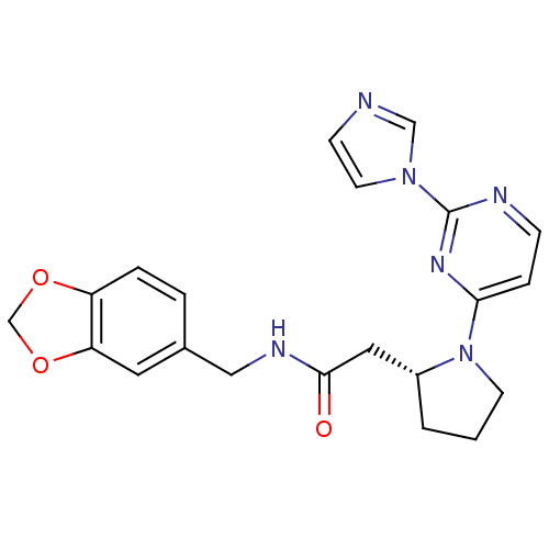 Chemical structure of BindingDB Monomer ID 50205950