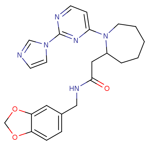 Chemical structure of BindingDB Monomer ID 50205980